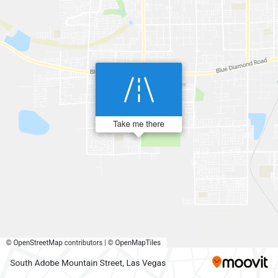 South Adobe Mountain Street map