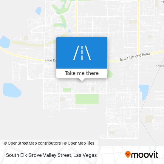 South Elk Grove Valley Street map