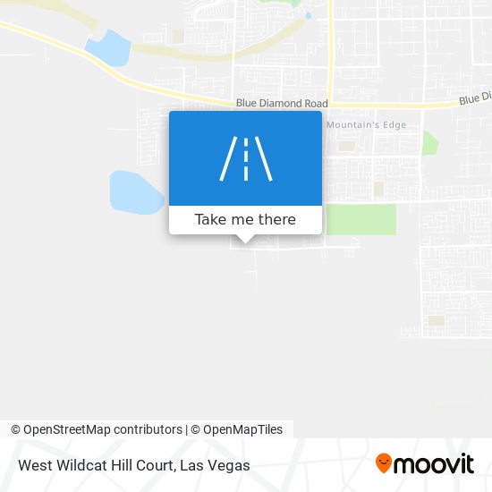 West Wildcat Hill Court map