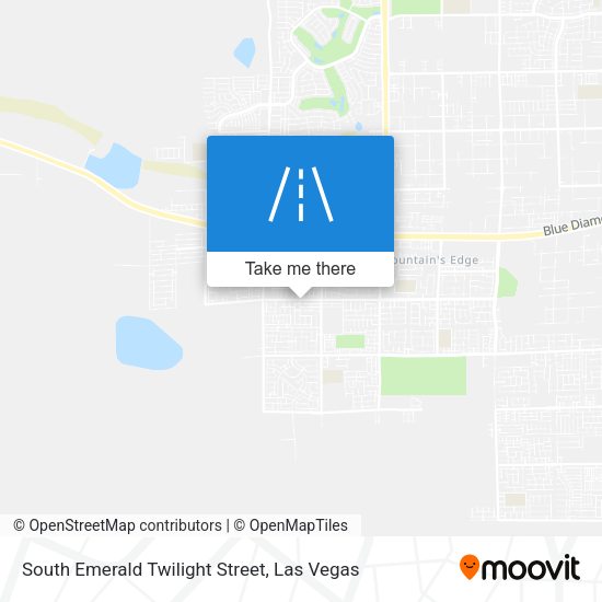 South Emerald Twilight Street map
