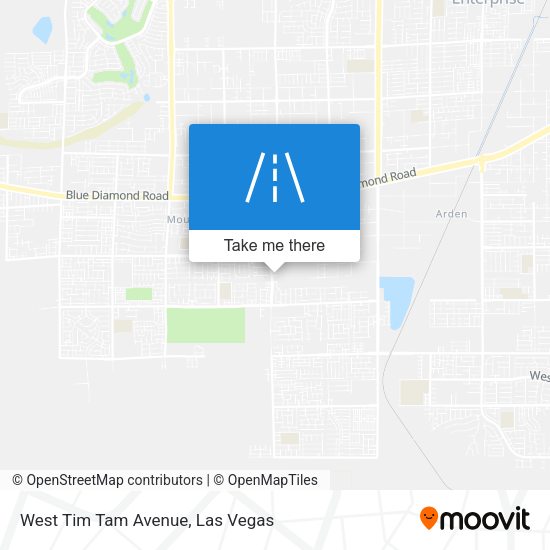 Mapa de West Tim Tam Avenue