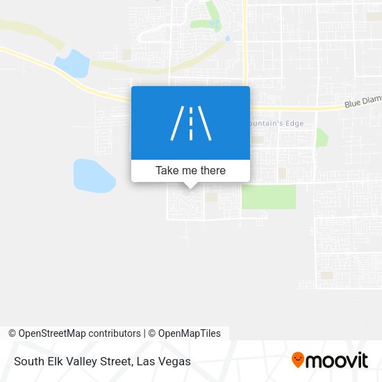 South Elk Valley Street map
