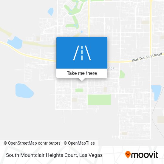 South Mountclair Heights Court map