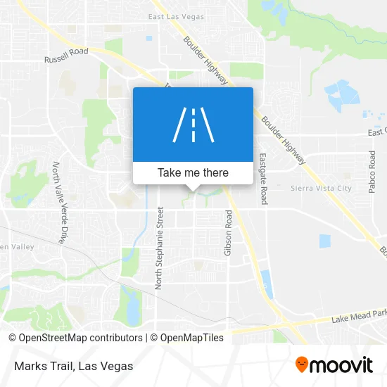 Marks Trail map