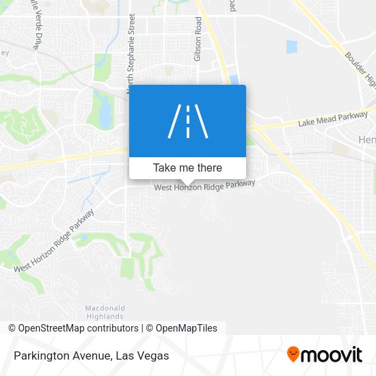 Mapa de Parkington Avenue