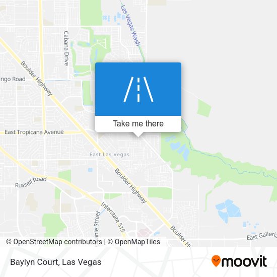 Mapa de Baylyn Court