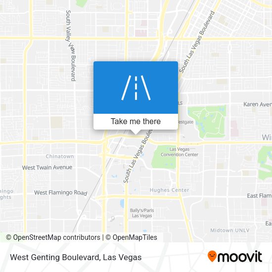 West Genting Boulevard map