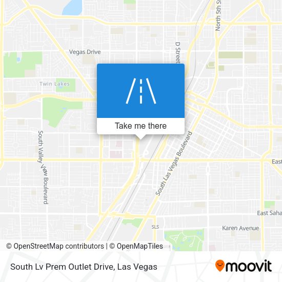 South Lv Prem Outlet Drive map