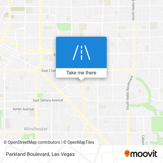 Parkland Boulevard map