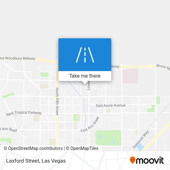Mapa de Laxford Street