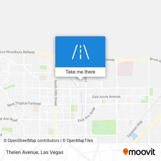 Mapa de Thelen Avenue