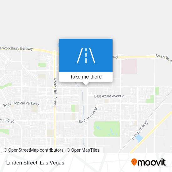 Mapa de Linden Street
