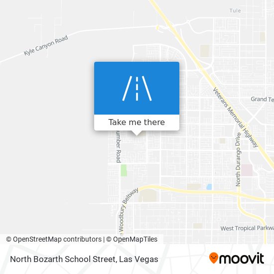 Mapa de North Bozarth School Street