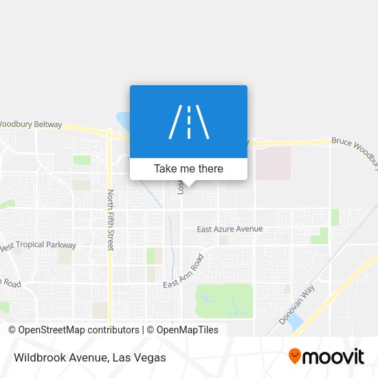 Wildbrook Avenue map