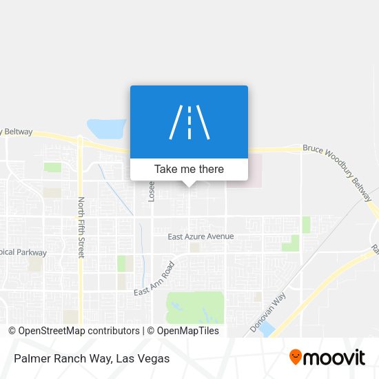 Palmer Ranch Way map
