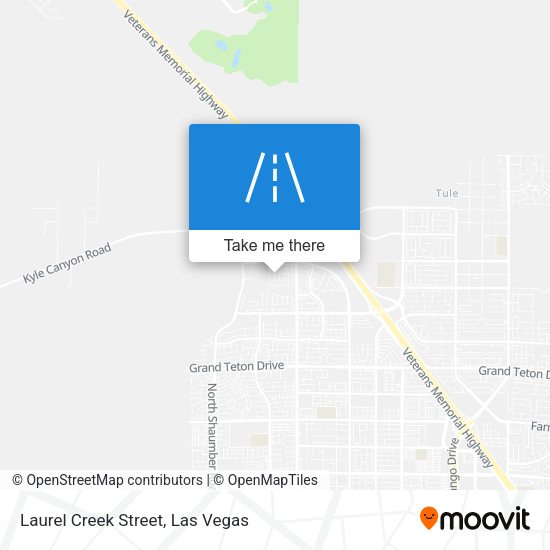 Laurel Creek Street map