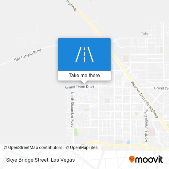 Mapa de Skye Bridge Street