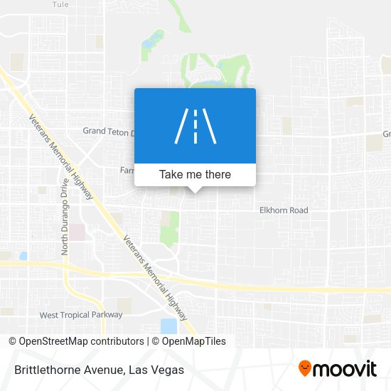 Mapa de Brittlethorne Avenue