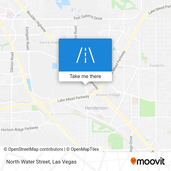 Mapa de North Water Street