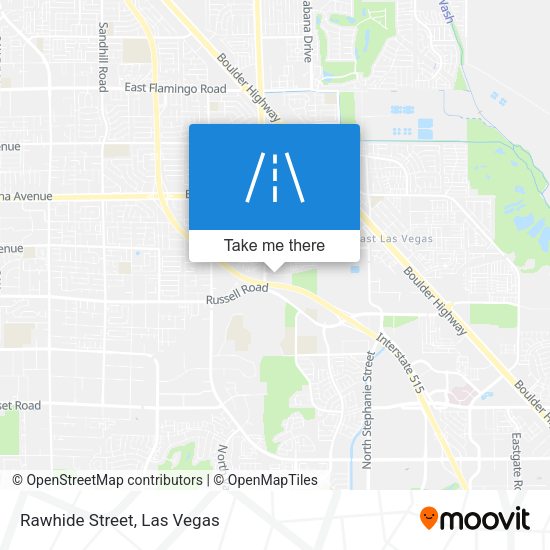 Mapa de Rawhide Street