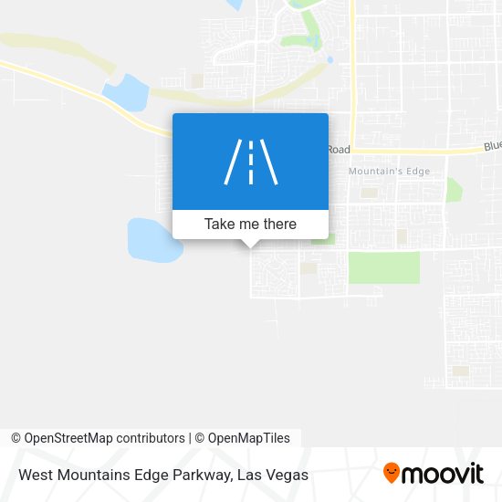 Mapa de West Mountains Edge Parkway