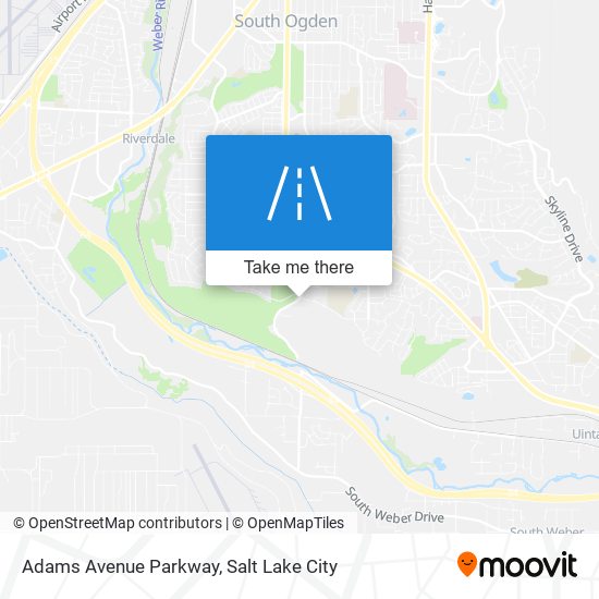 Adams Avenue Parkway map