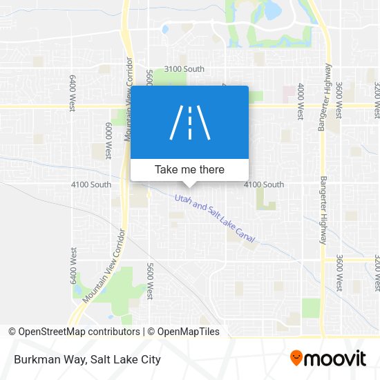 Mapa de Burkman Way