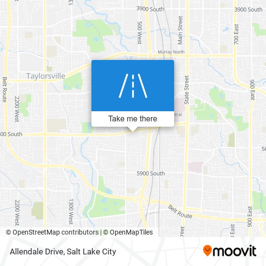 Allendale Drive map