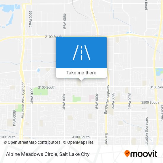 Mapa de Alpine Meadows Circle