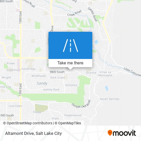 Altamont Drive map