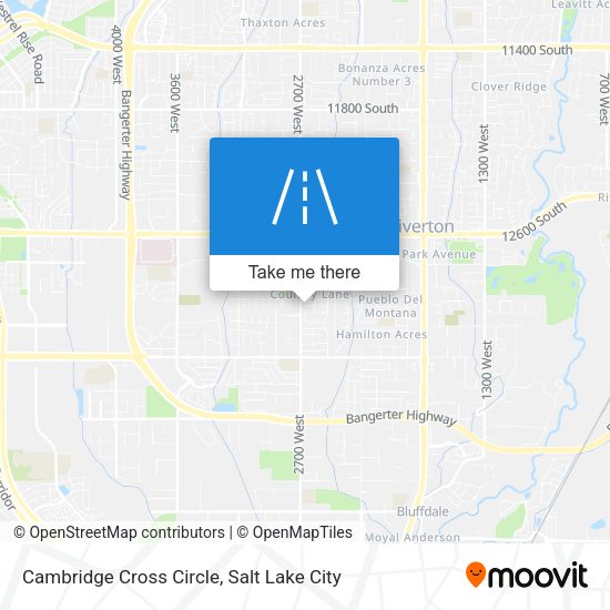 Mapa de Cambridge Cross Circle