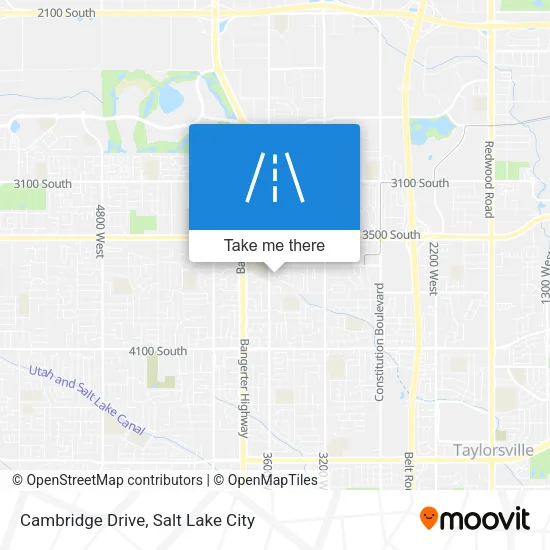 Cambridge Drive map