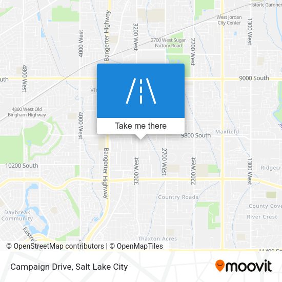Campaign Drive map