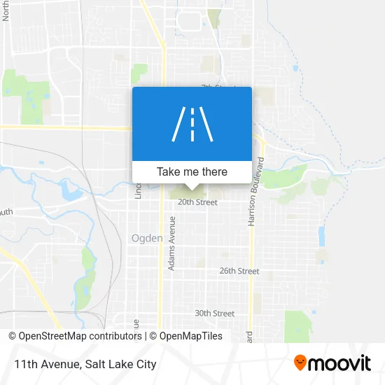 11th Avenue map