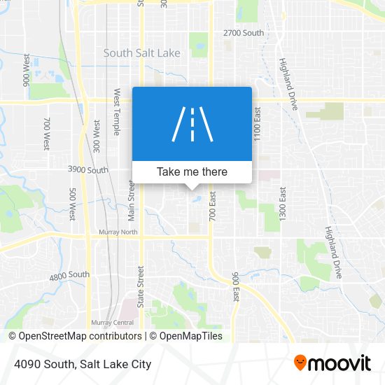 Mapa de 4090 South