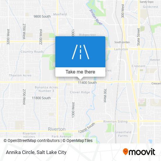 Mapa de Annika Circle