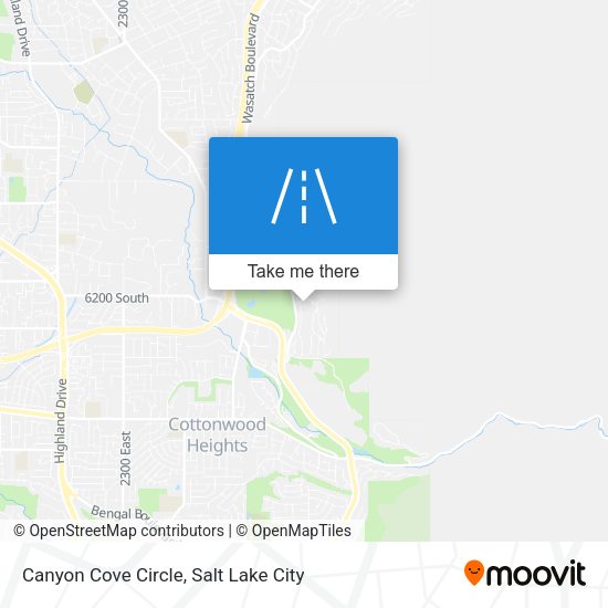 Mapa de Canyon Cove Circle
