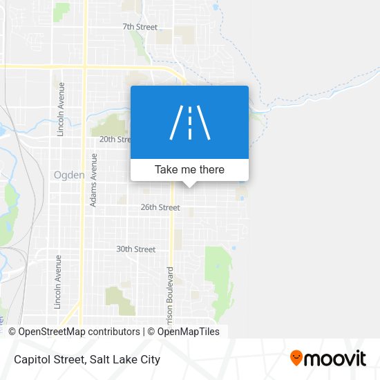 Capitol Street map