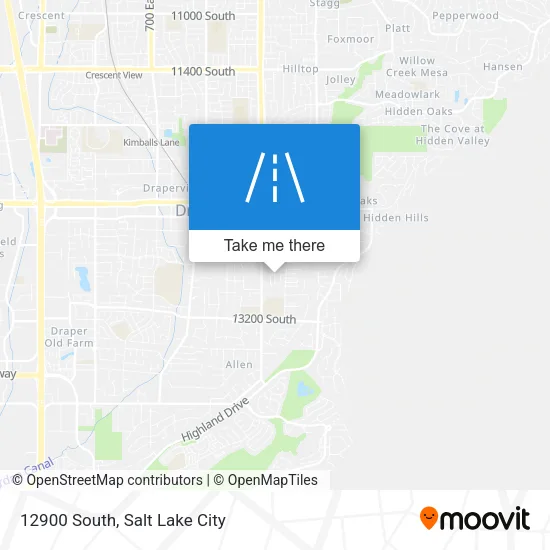 12900 South map