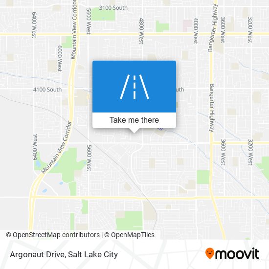 Argonaut Drive map