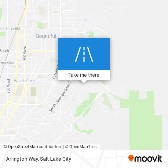 Arlington Way map