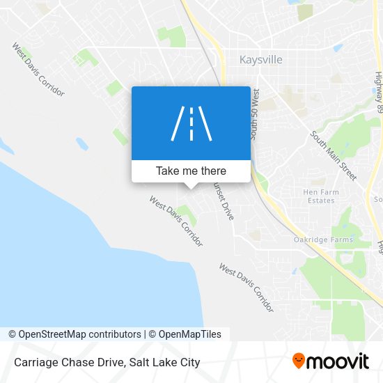 Carriage Chase Drive map