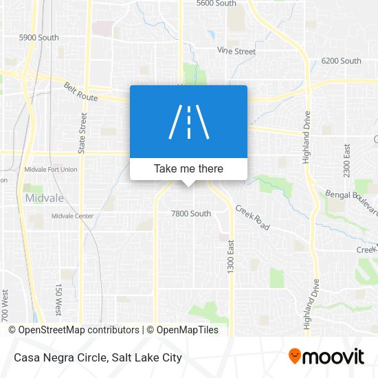Mapa de Casa Negra Circle