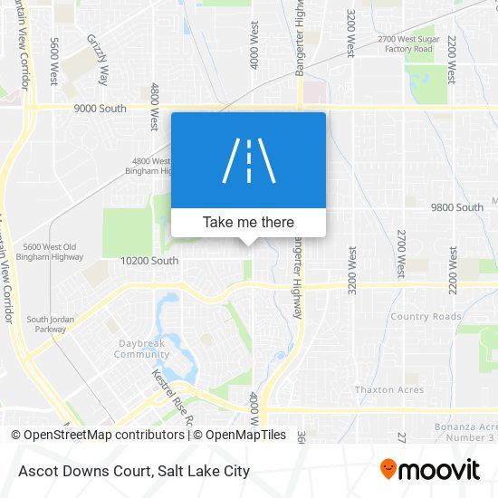 Mapa de Ascot Downs Court