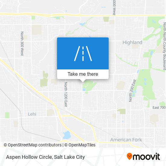 Mapa de Aspen Hollow Circle