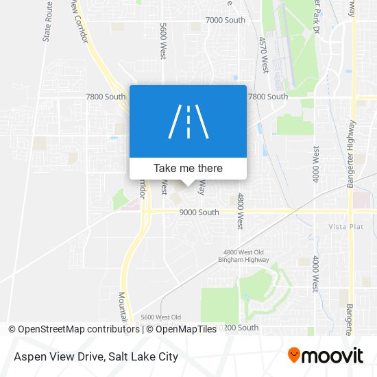 Aspen View Drive map