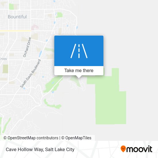 Mapa de Cave Hollow Way