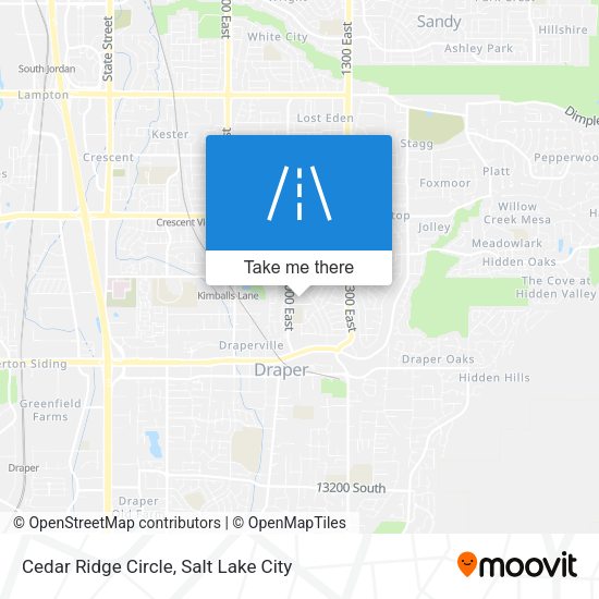 Cedar Ridge Circle map