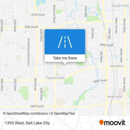 1395 West map