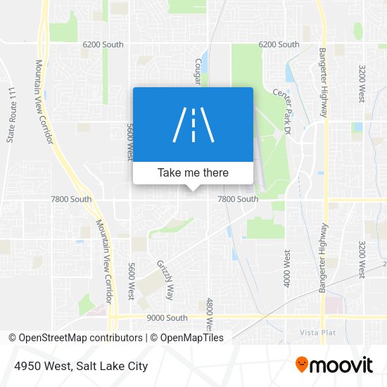 Mapa de 4950 West